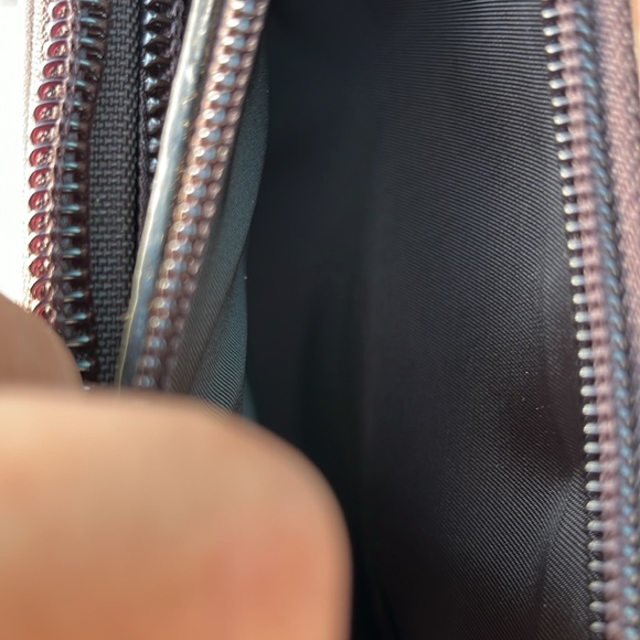 NWT rolling overnight bag in all leather - Picture 4 of 10